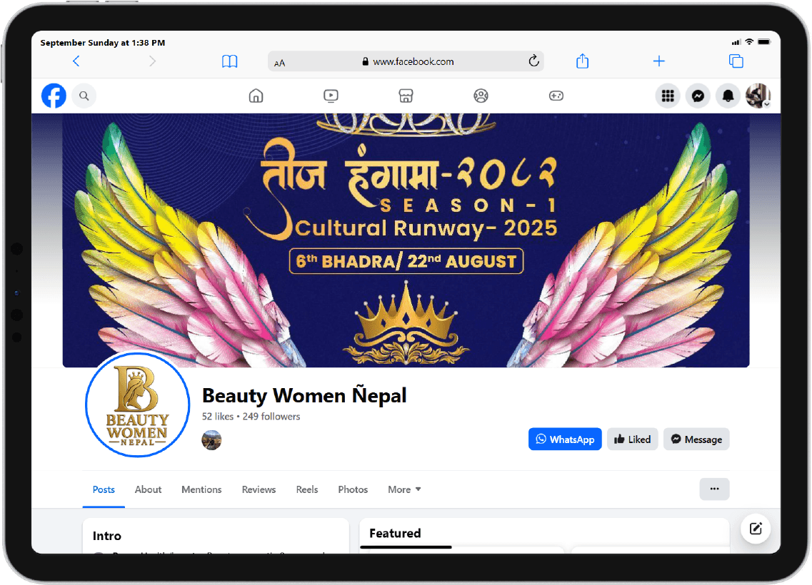 Beauty Women Nepal Logo